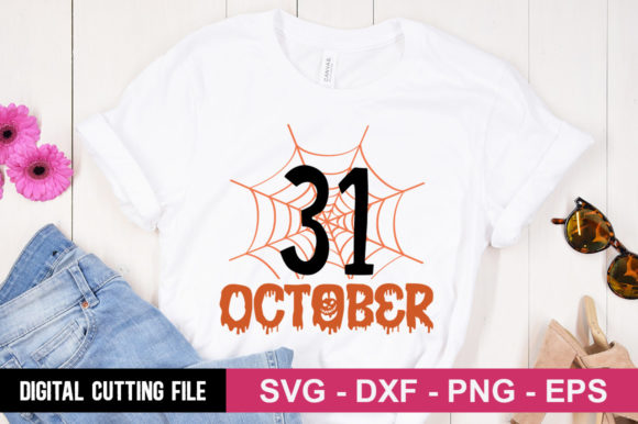 31 October SVG: Graphics for T-Shirt Designs & Branding