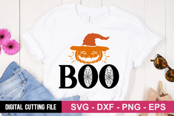 Boo SVG: Graphics & T-Shirt Designs for Content