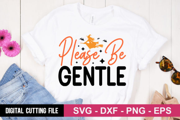 Please Be Gentle SVG Graphics