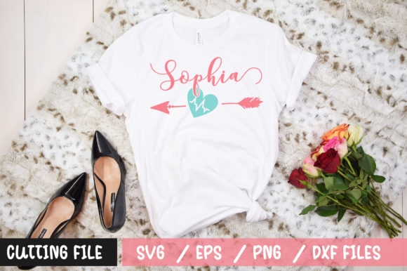 Sophia SVG for T-Shirt Designs and Graphics